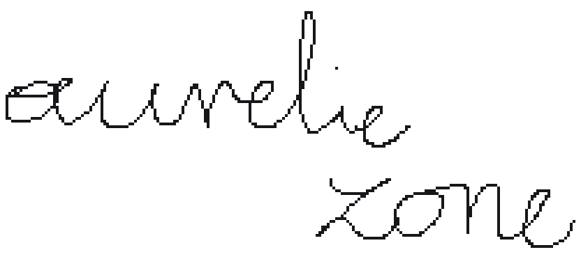 logo saying 'aurelie.zone'